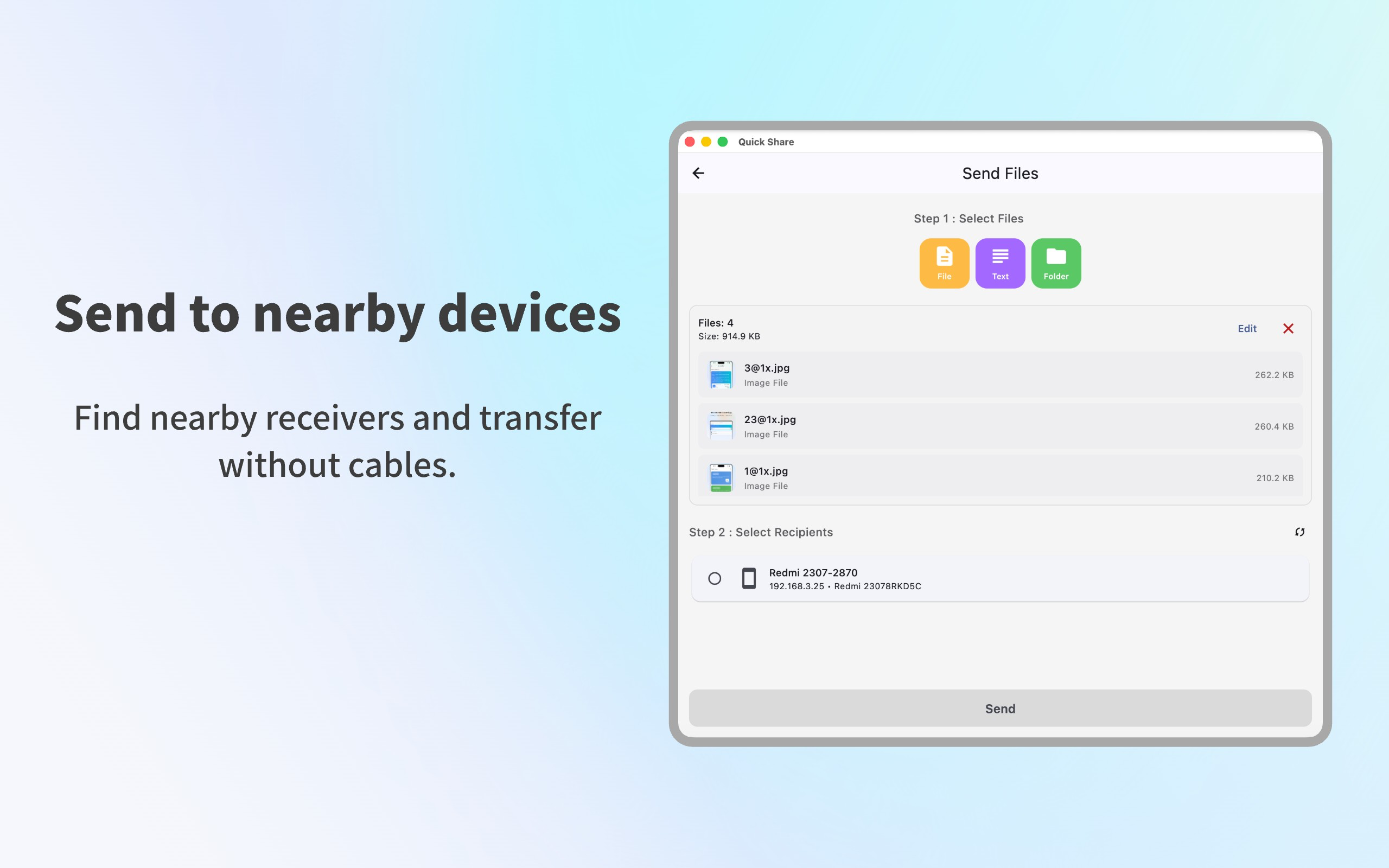 Quick Share File Transfer screenshot 10