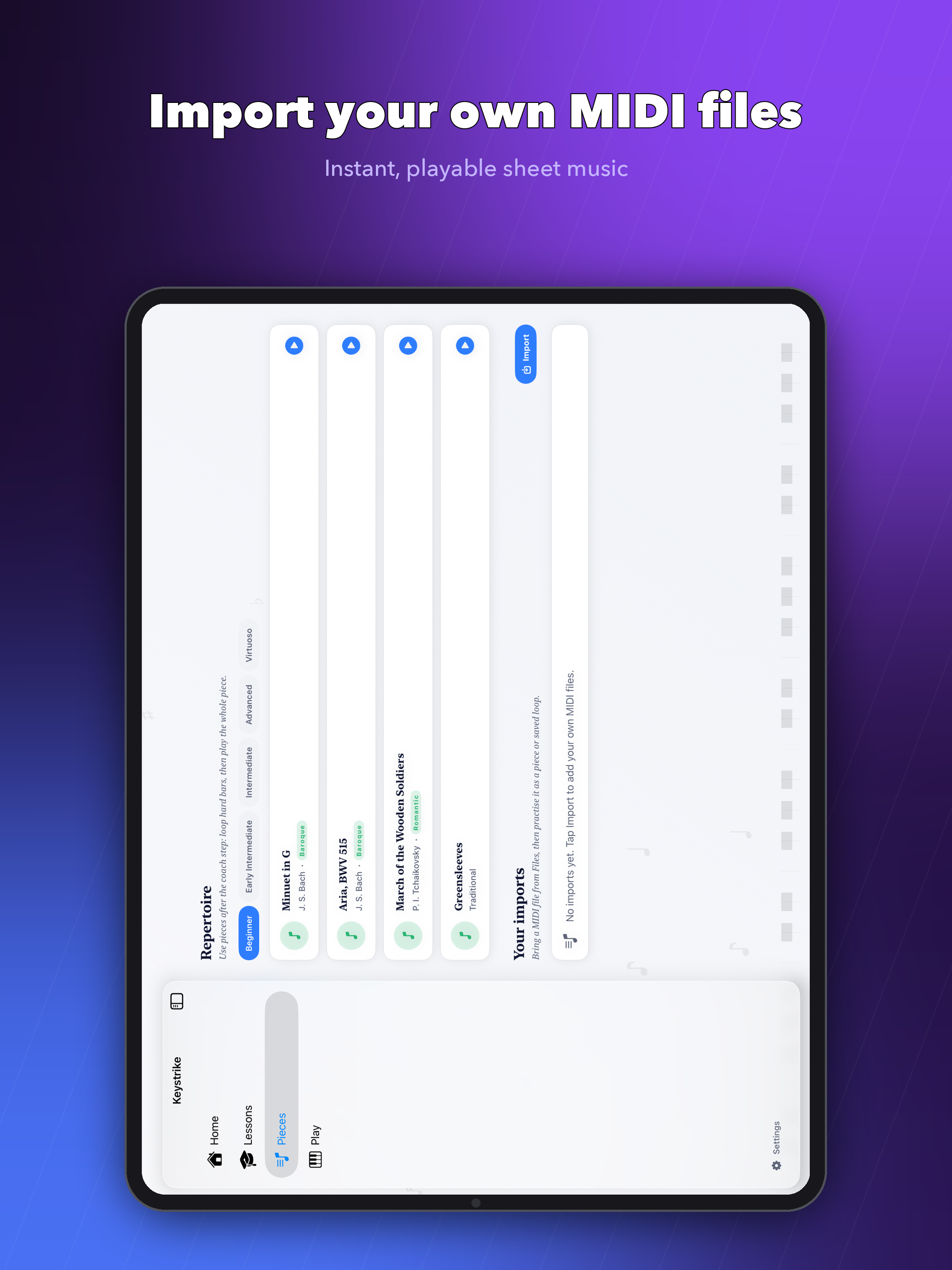 Keystrike: Piano Sight Reading screenshot 11