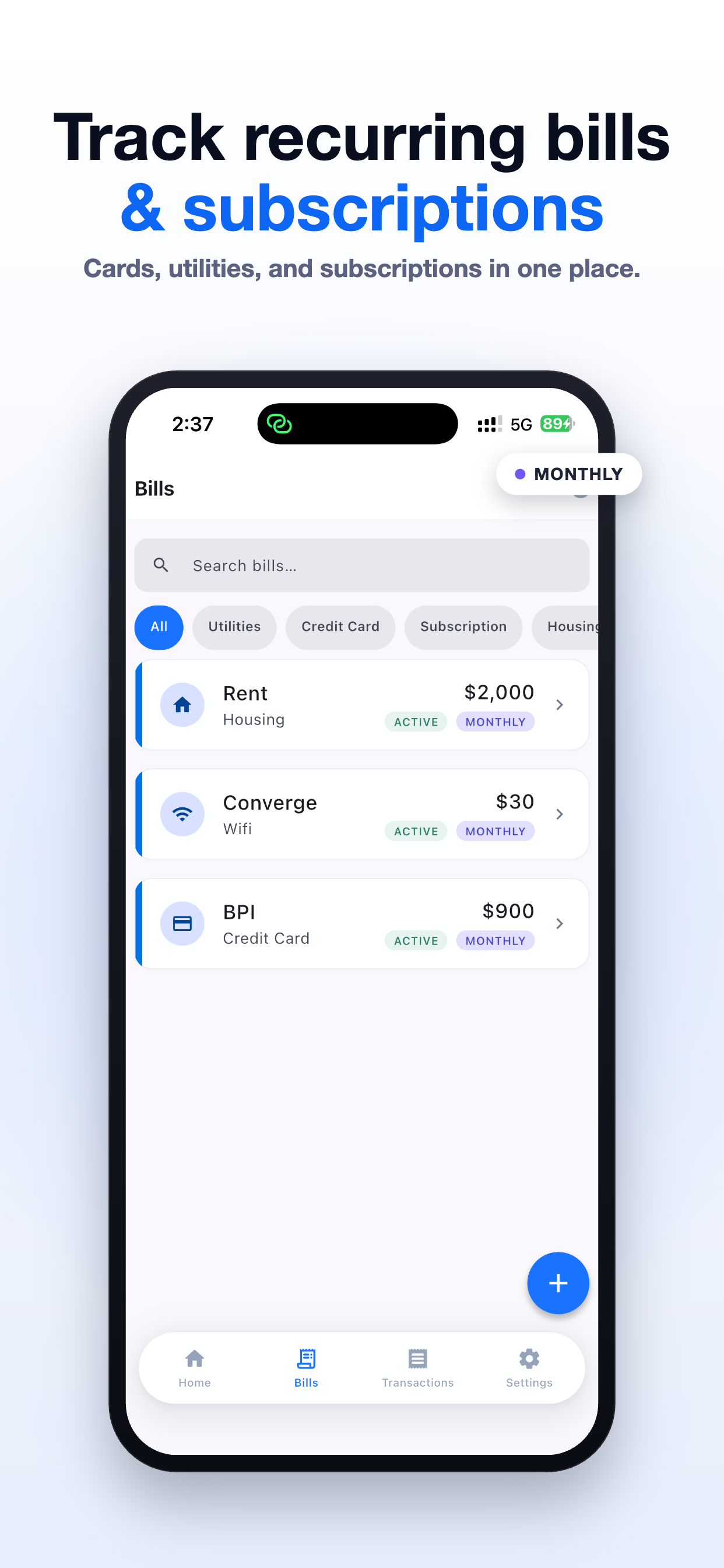 NextDue: Bill Tracker screenshot 4