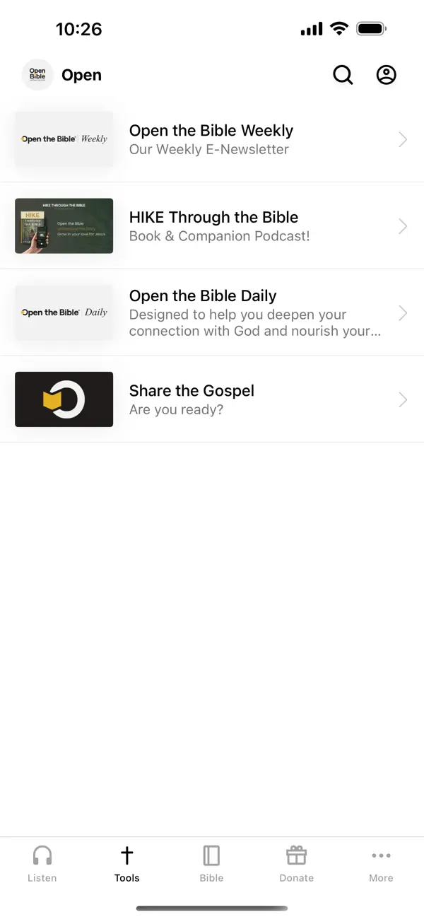 Screenshot #2 pour Open the Bible