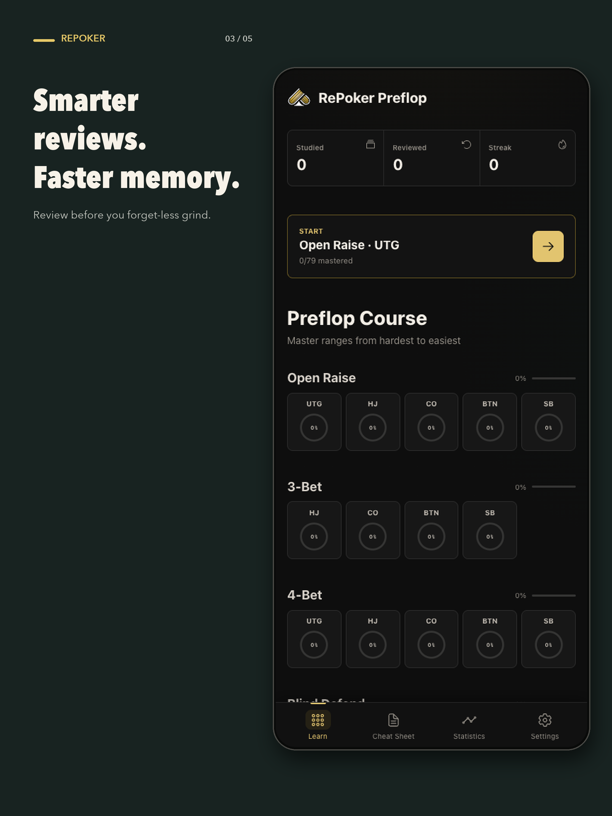 RePoker: GTO Preflop Wizard AI screenshot 8