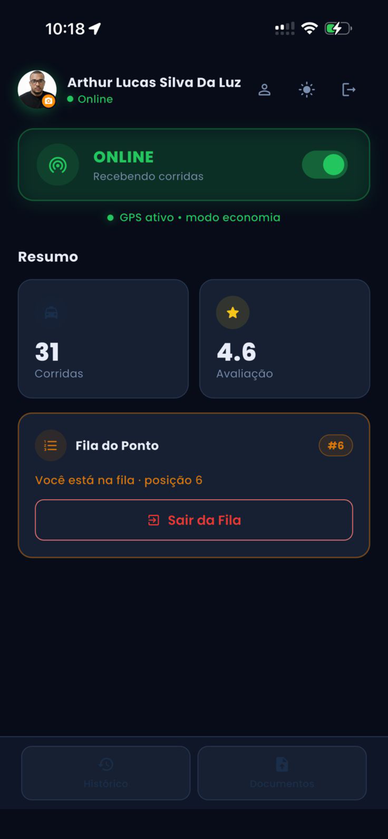 Forte Táxi - Motorista screenshot 2