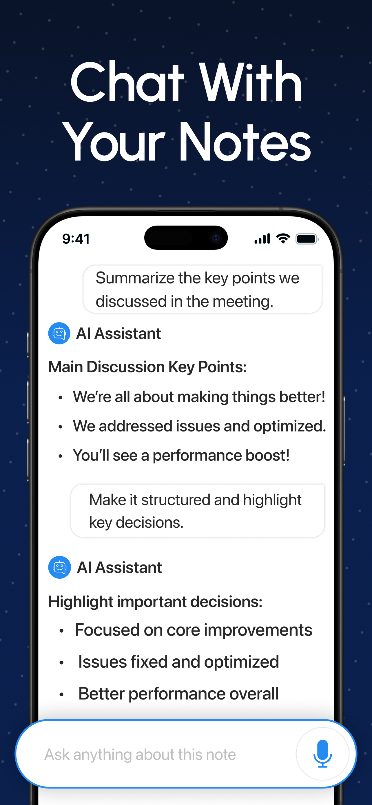 AI Note Taker & Speech to Text screenshot 5