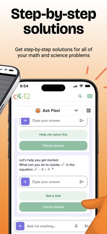 Flexi AI Tutor & Homework Help Screenshot 3 of 7