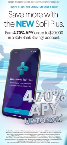 SoFi: Mobile Bank & Investing app screenshot