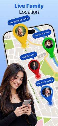 Phone Tracker - Family Tracker iPhone screenshot