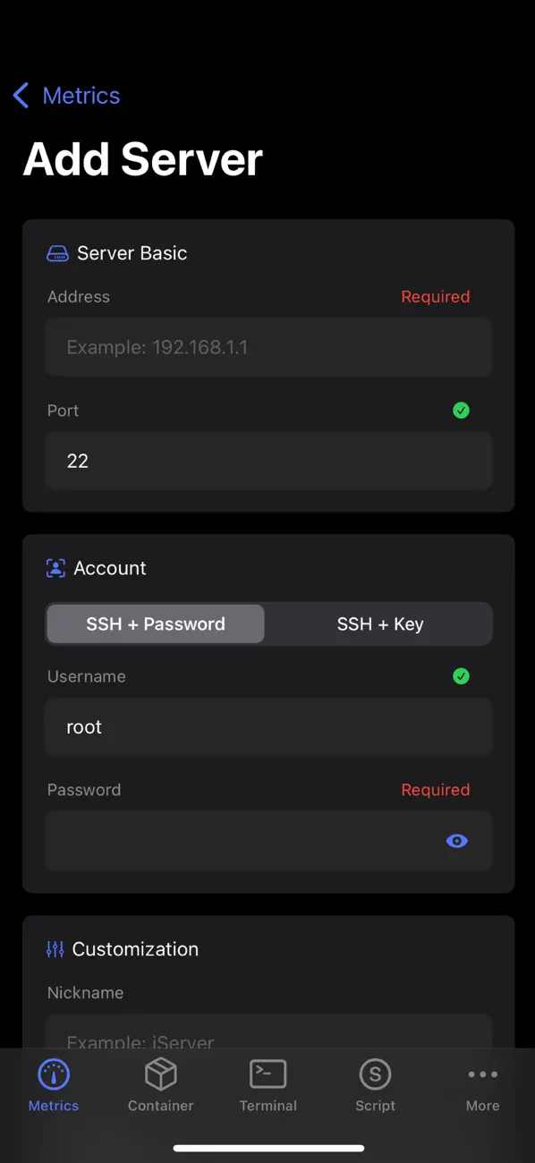 #3. ServerX - SSH & Terminal (iOS) Ved: 立涛 范