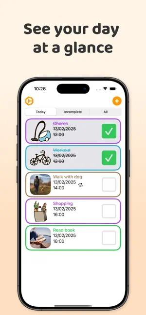 Visual To-Do List screenshot 1