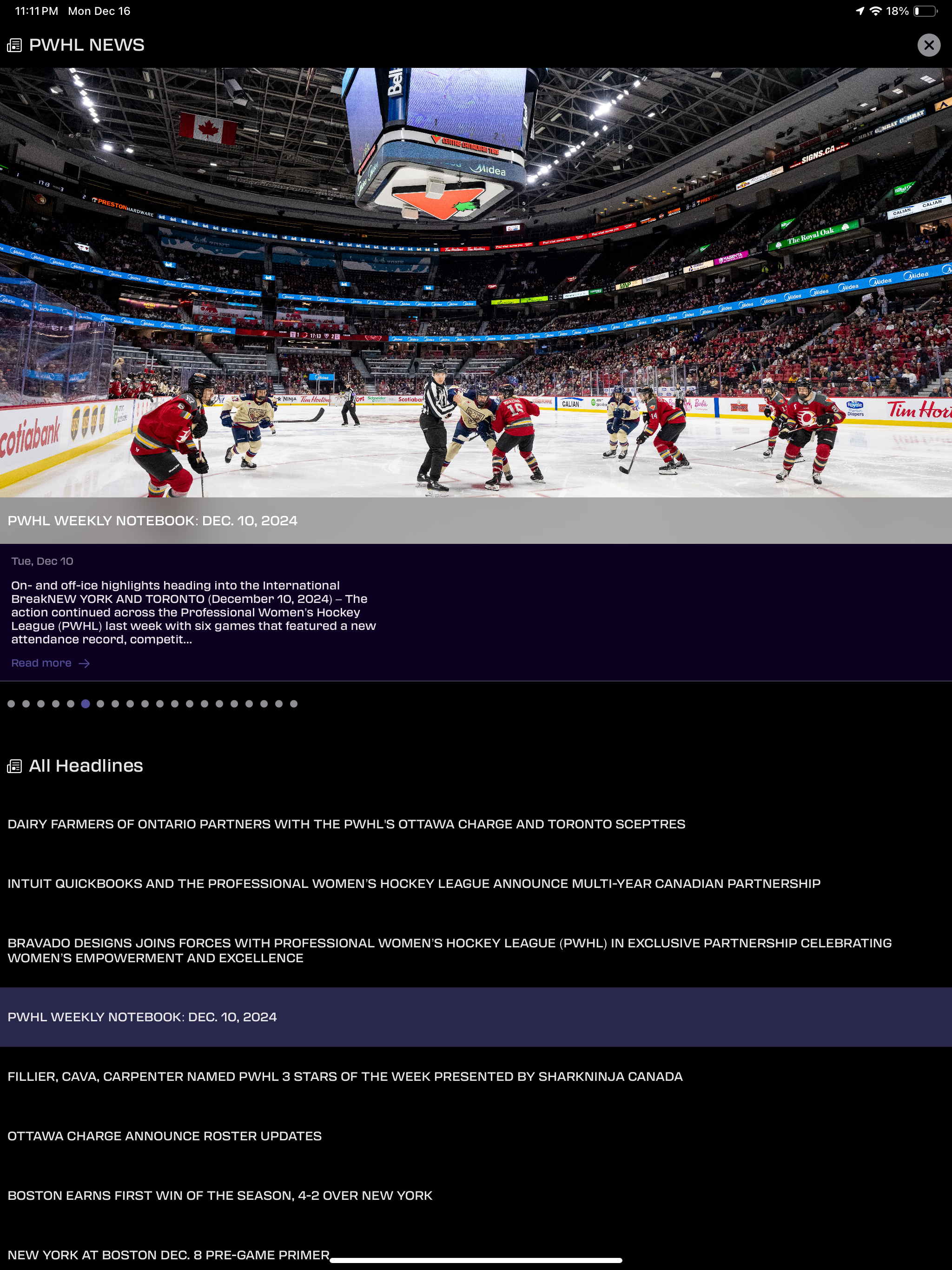 PWHL Fan screenshot 17
