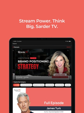 SarderTV iPad screenshot