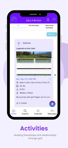 Selfwish — Your Golf Community Screenshot 3 of 10