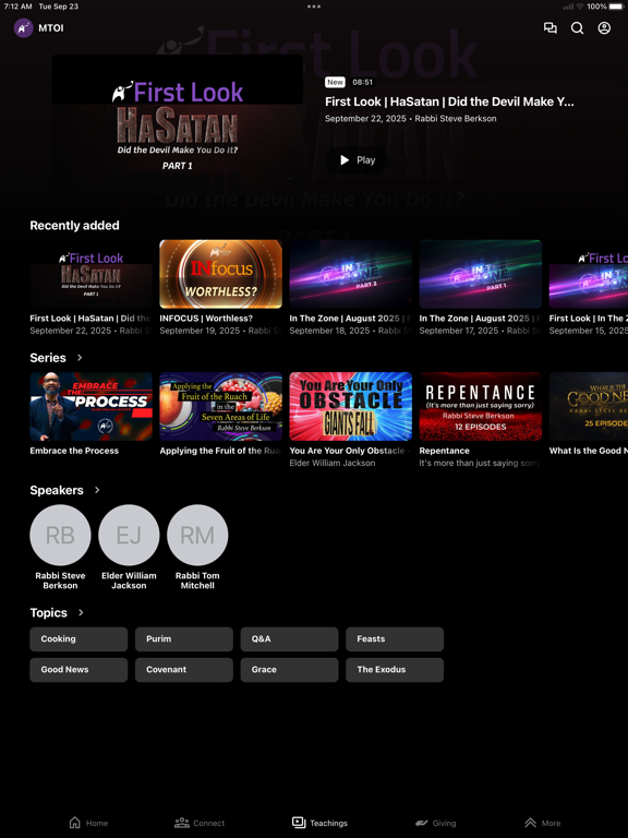 MTOI iPad screenshot 3 - Education app