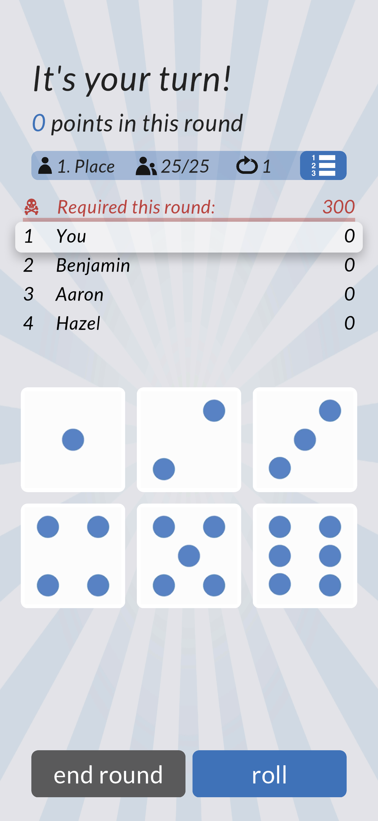 Zilch (Dice Game) screenshot 8