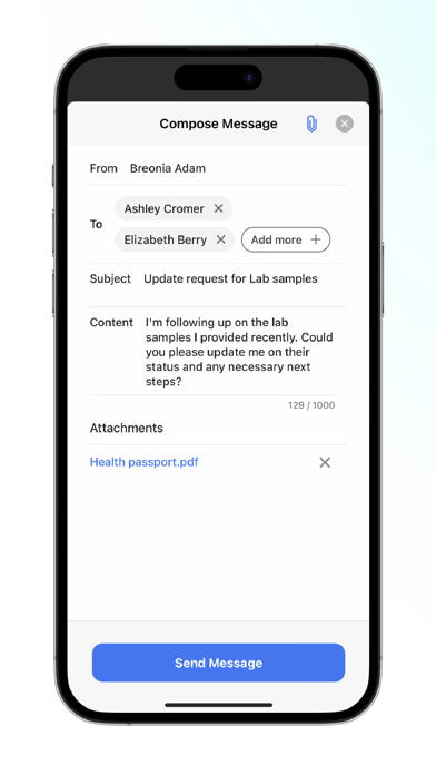 UMH Patient Portal iPhone screenshot 2 - Medical app