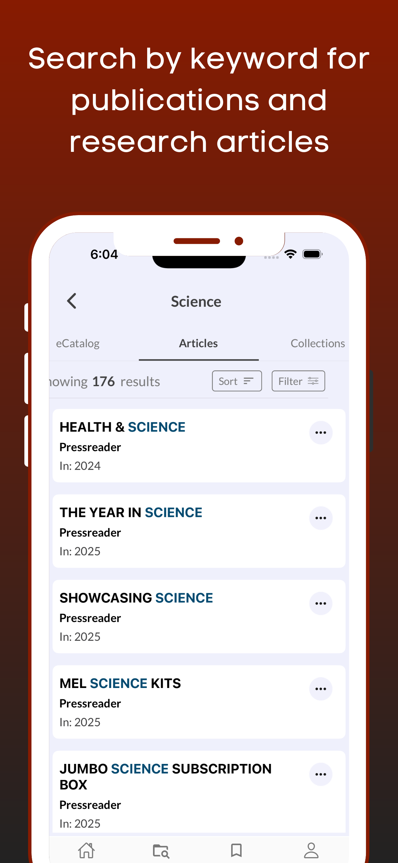 ACC&S eLibrary screenshot 3