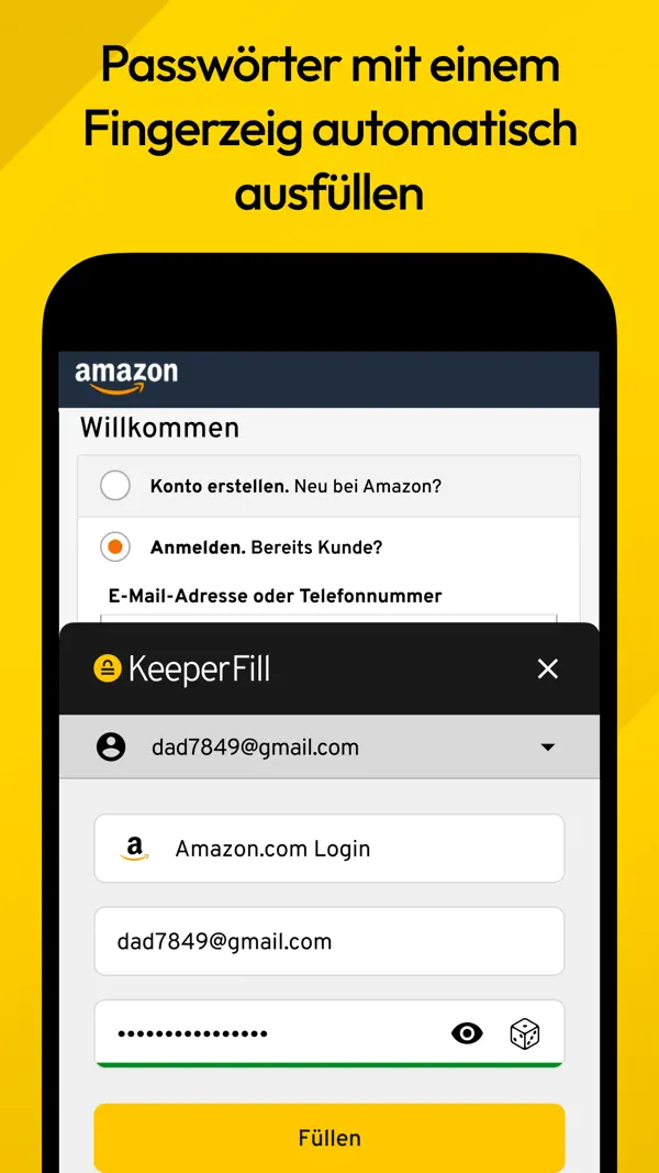 Keeper Passwort-Manager Screenshot 4