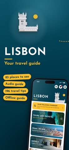 Lisbon Travel & Audio Guide Screenshot 1 of 8