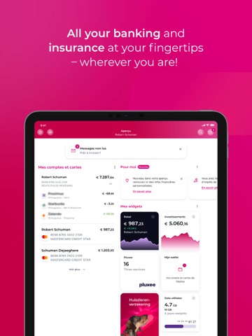 Belfius Mobile App Store preview screenshot 8