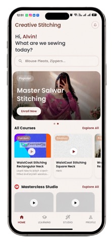 Creative Stitching screenshot