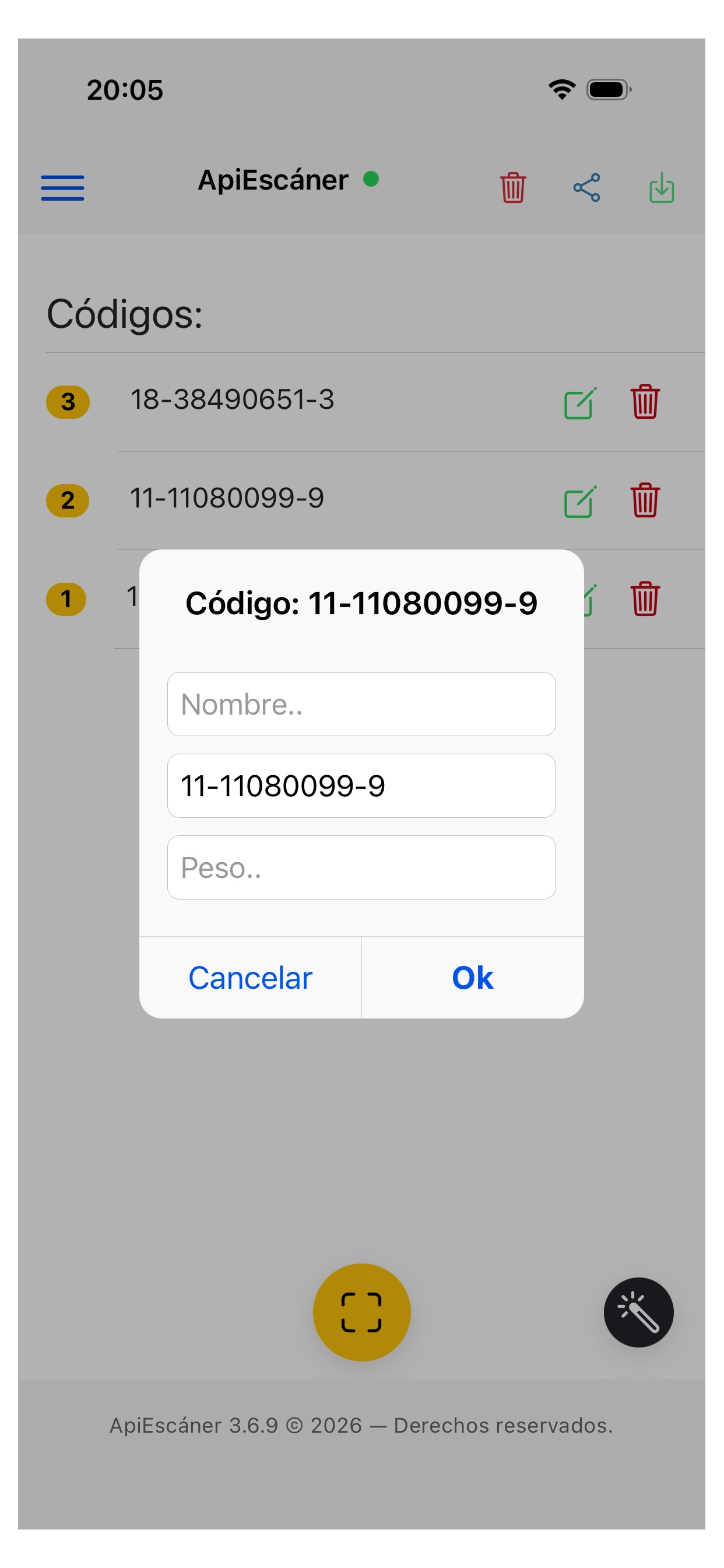 Screenshot 2 of ApiEscaner