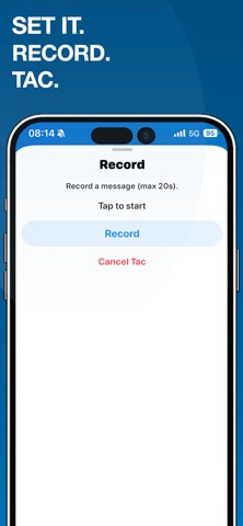 Tac! - Voice Reminder Screenshot 6 of 8