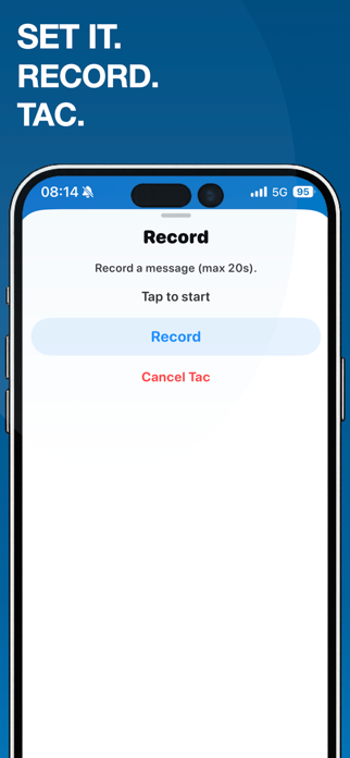 Tac! - Voice Reminder Screenshot 6 of 8