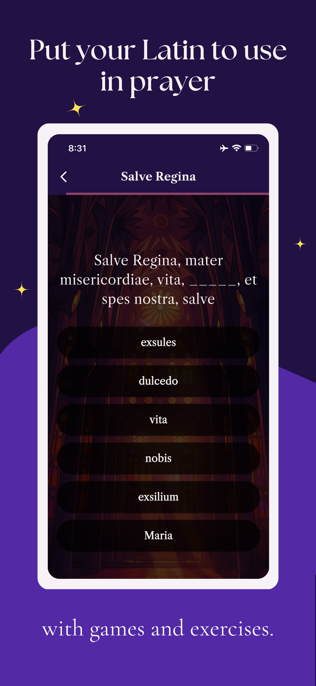 Credo: Catholic Latin Learning screenshot 4