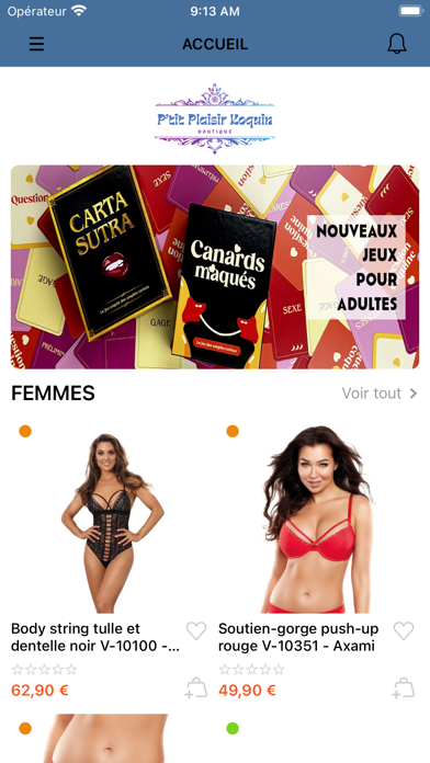 P'tit Plaisir Koquin Screenshot 1 - AppWisp.com P'tit Plaisir Koquin Screenshot 1 - AppWisp.com
