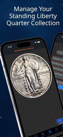 Standing Liberty Quarter iPhone screenshot