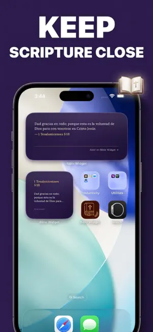 Verse of the Day Bible Widget screenshot 1