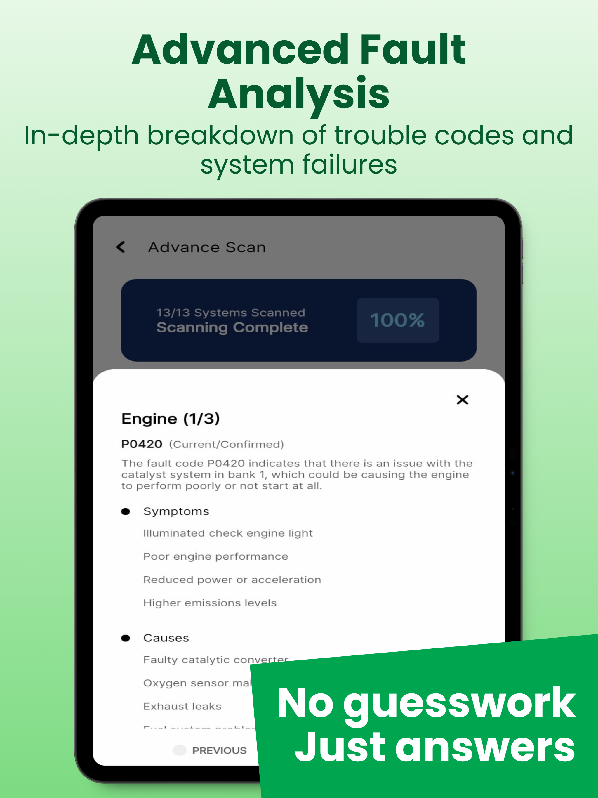OBD2 Scanner ELM327: GaragePro