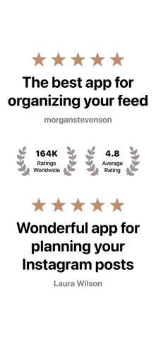 Preview for Instagram Feed App Store preview screenshot 9
