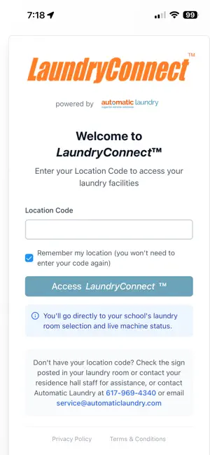 LaundryConnect Live screenshot 2