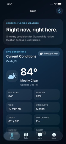 CFL Weather Screenshot 1 of 9