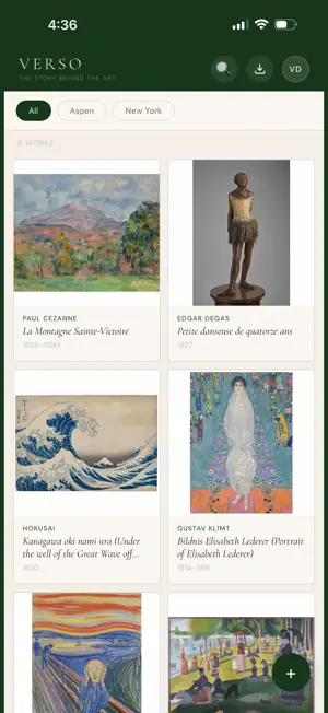 Verso Collect screenshot 1
