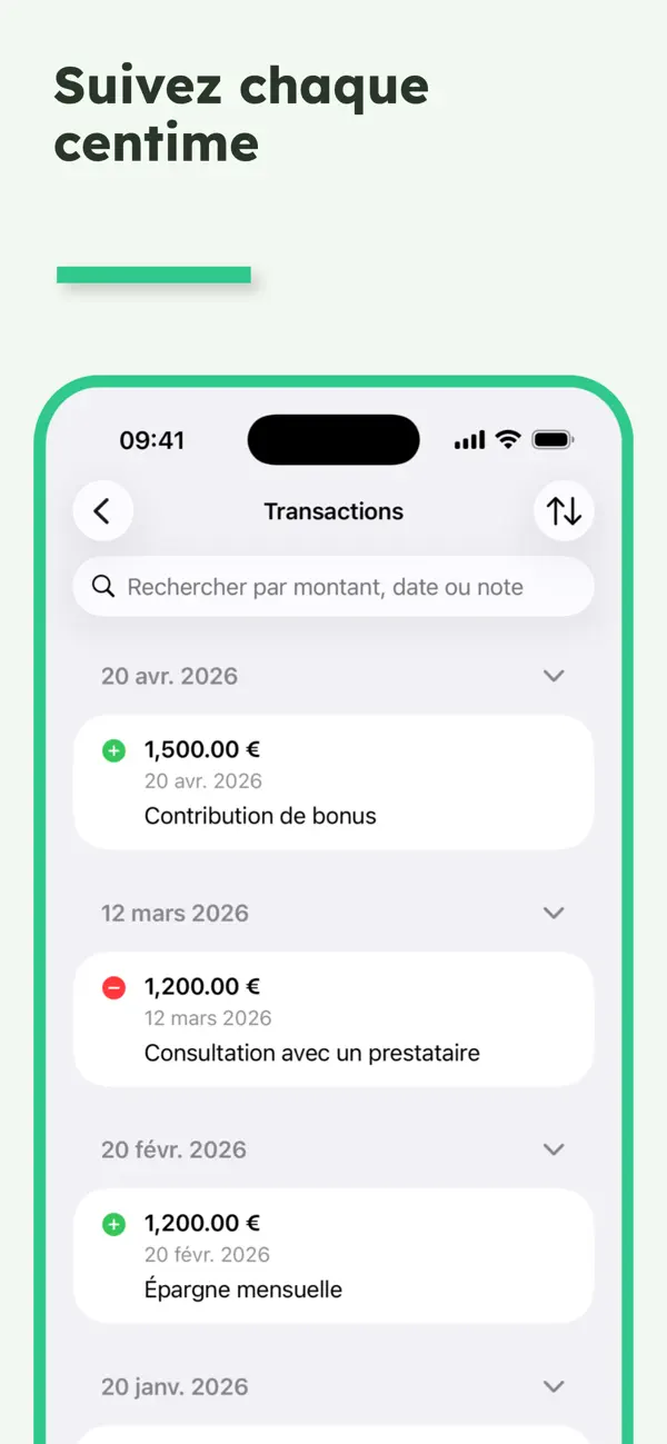 Screenshot #3 pour Objectif d’Épargne