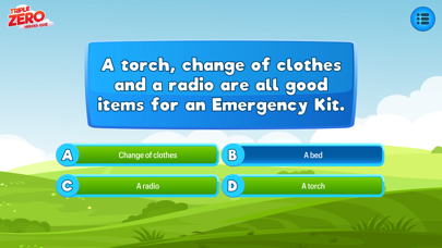 Triple Zero Heroes Quiz Screenshot