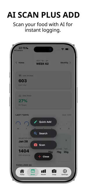 AI Calorie Counter - Foodie screenshot 4