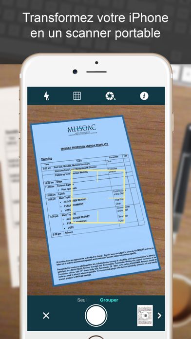 Screenshot #1 pour PRO SCANNER-Document d'analyse