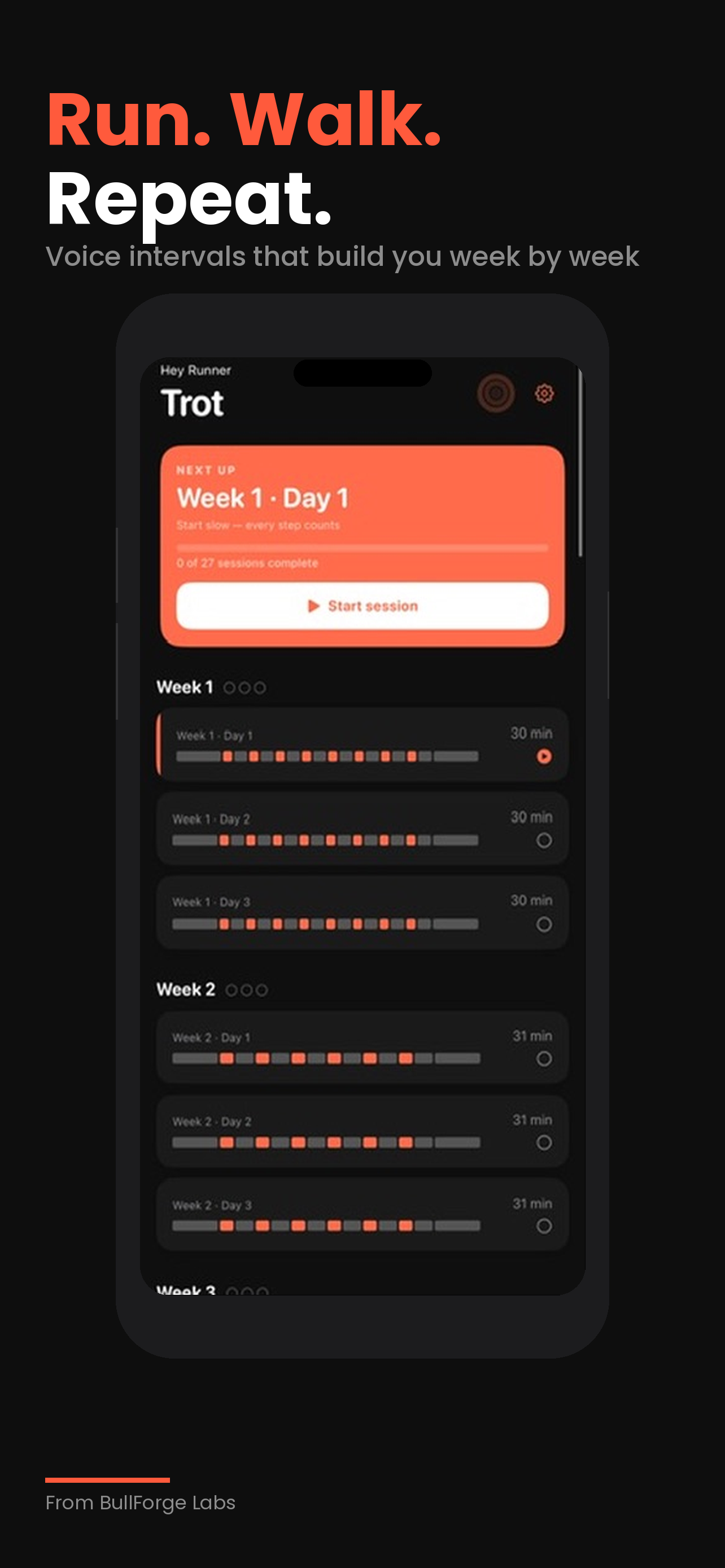 Trot: Couch to 5K Run Trainer screenshot 5
