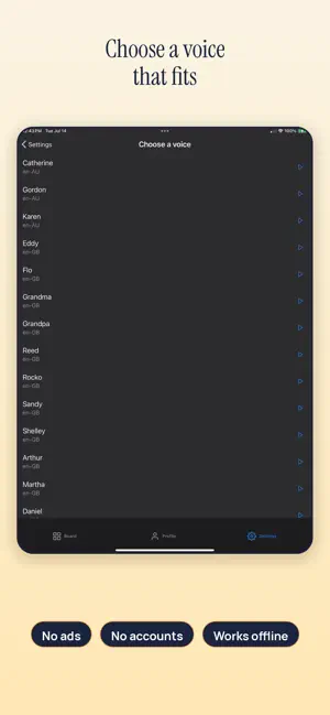 Oggy AAC screenshot 3