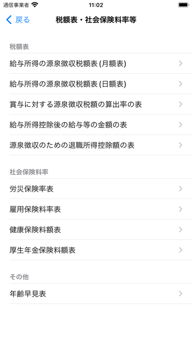 税理Pro給与限定版のスクリーンショット
