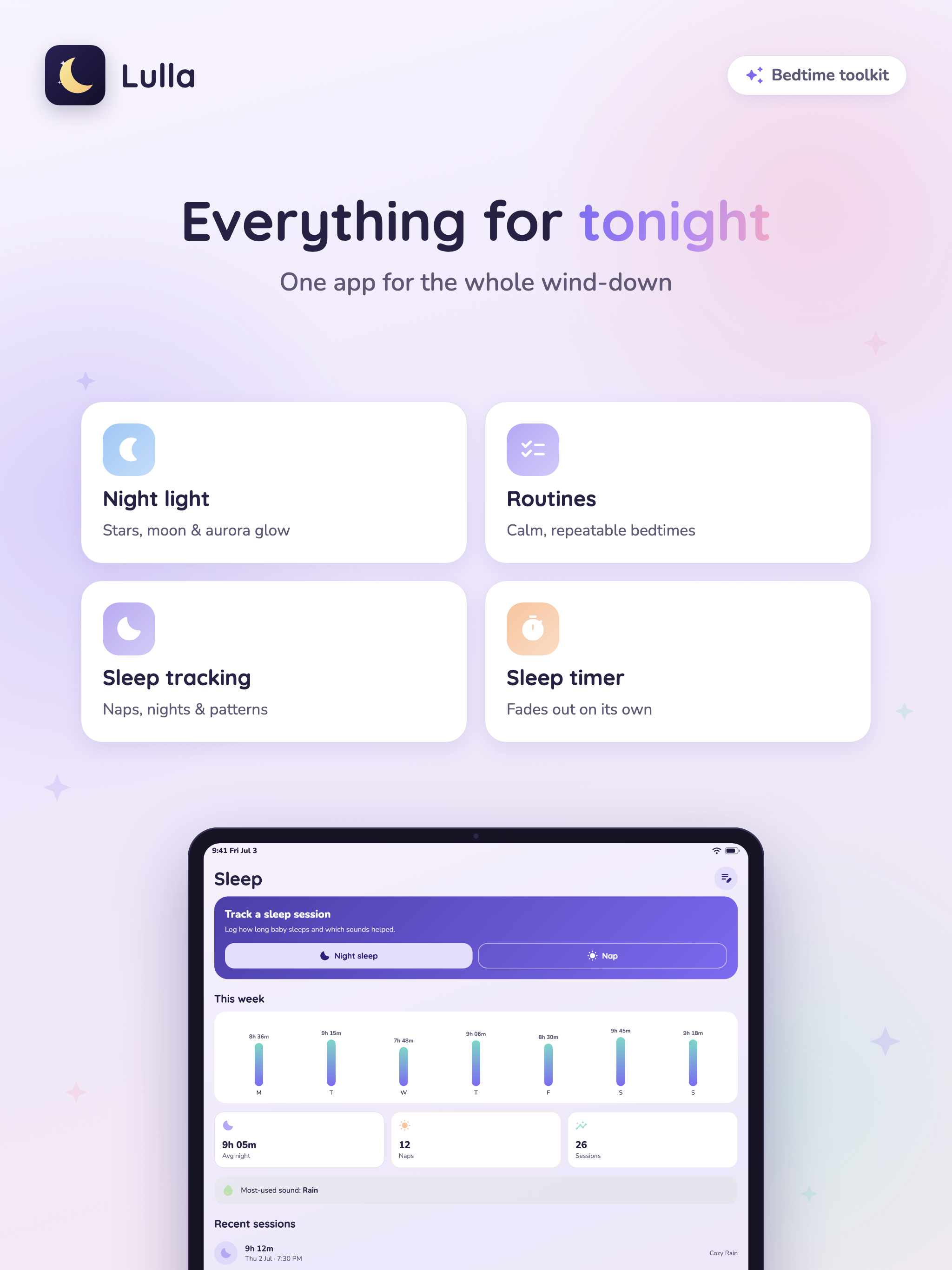 Lulla: Baby Sleep Sounds screenshot 15