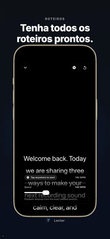 Lector: Teleprompter & Skript screenshot 6 of 6