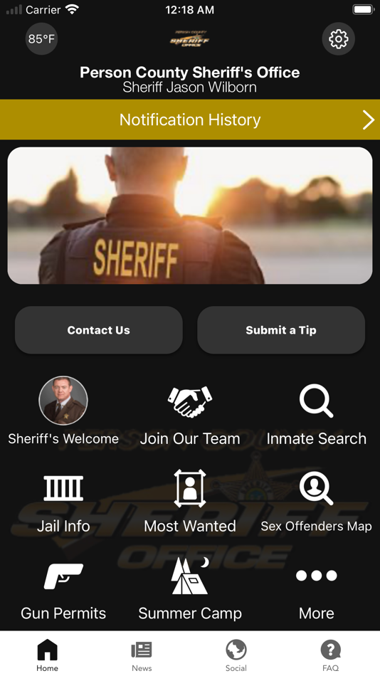 #1. Person County Sheriff, NC (iOS) Podle: Person County Sheriff's Office