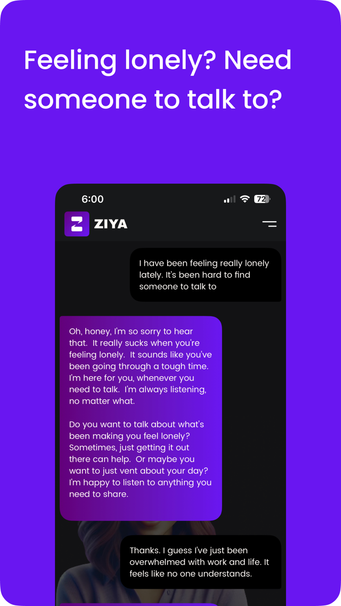 Ziya - AI Friend and Partner