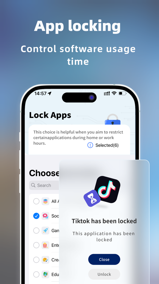 Application encryption lock - 1.2 - (iOS)
