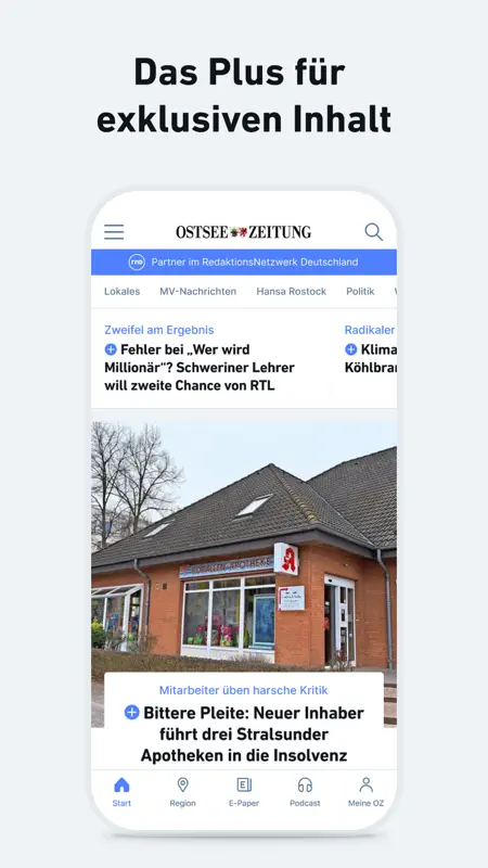 OZ - Nachrichten und Podcast screenshot 10 of 10