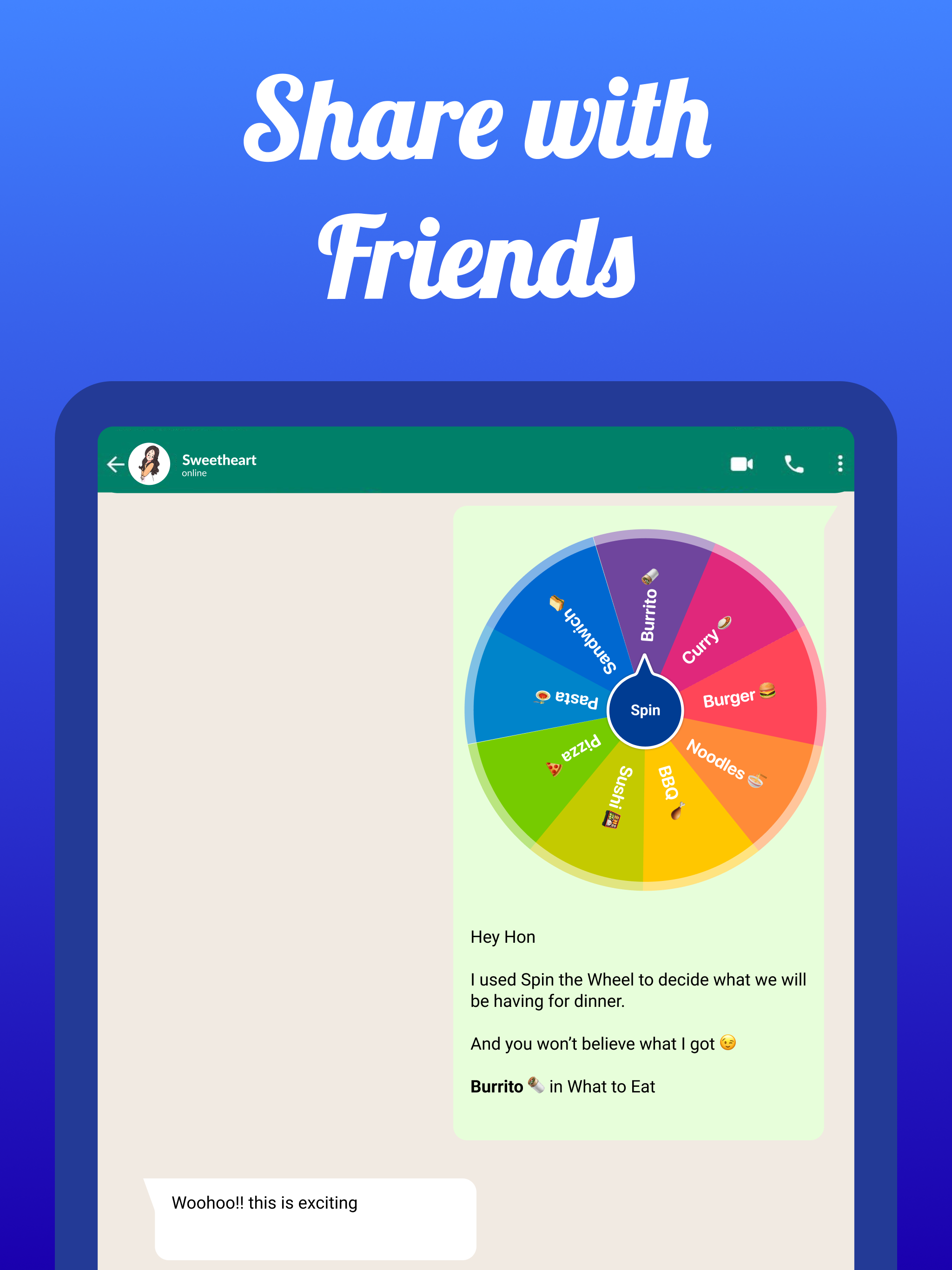 Wheel Spinner Name Drawing App screenshot 9