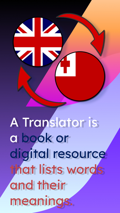 English Tongan Translator Screenshot